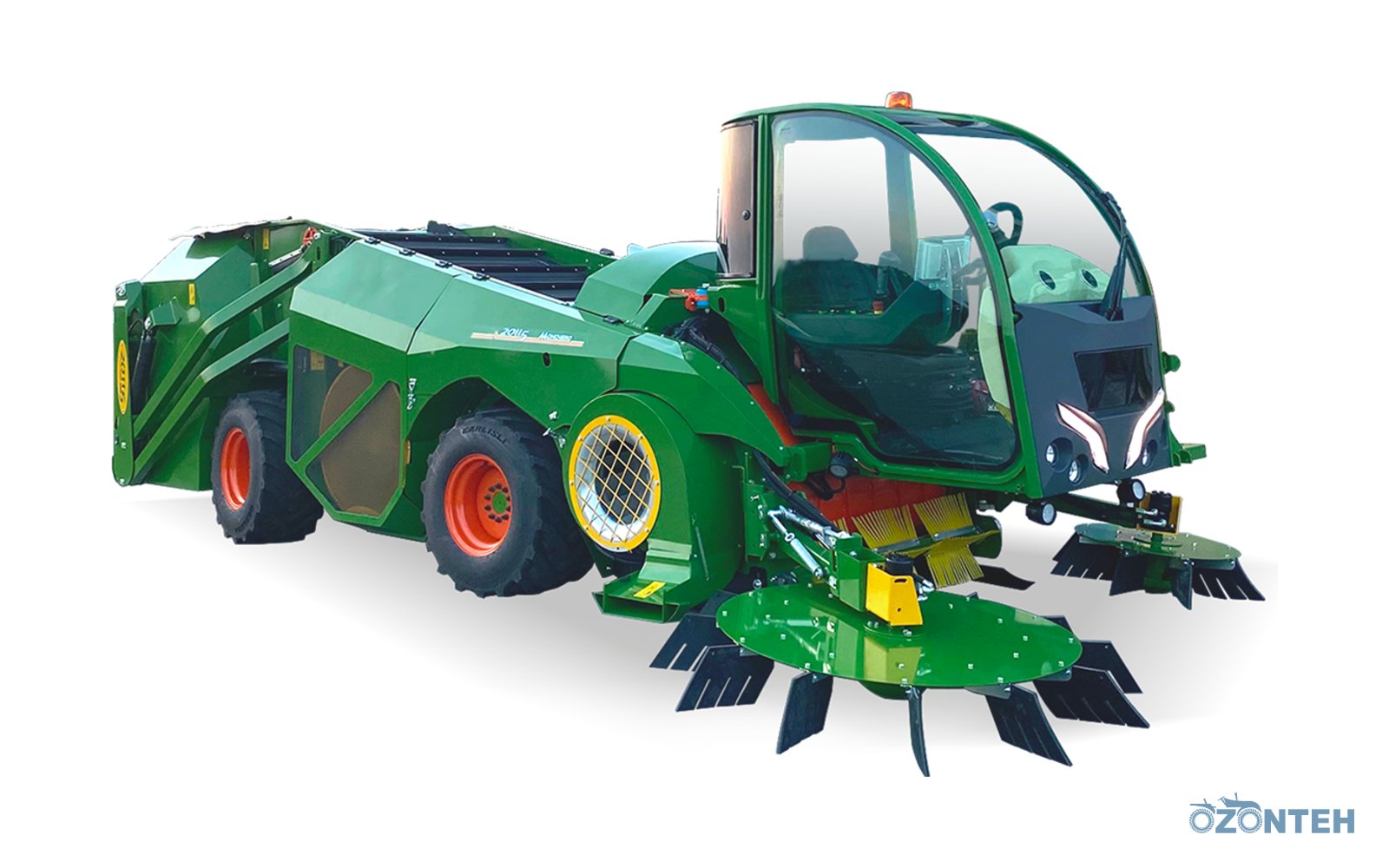 Combină de recoltat nuci Monchiero 20115, autopropulsată, cu cabina Nexus – nouă în Republica Moldova