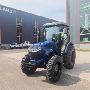 Tractor Lansu LSB1004, vedere frontală din unghi opus