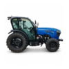 Tractor Lansu M100 pe fundal alb, vedere laterală