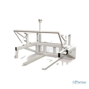 Răsturnător de paloxuri pentru stivuitor Królik WMA-115, versiunea mecanică