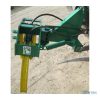 Graifer hidraulic pentru bușteni DZST montat pe prinderea spate a tractorului